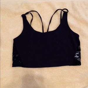 Black Crop Top